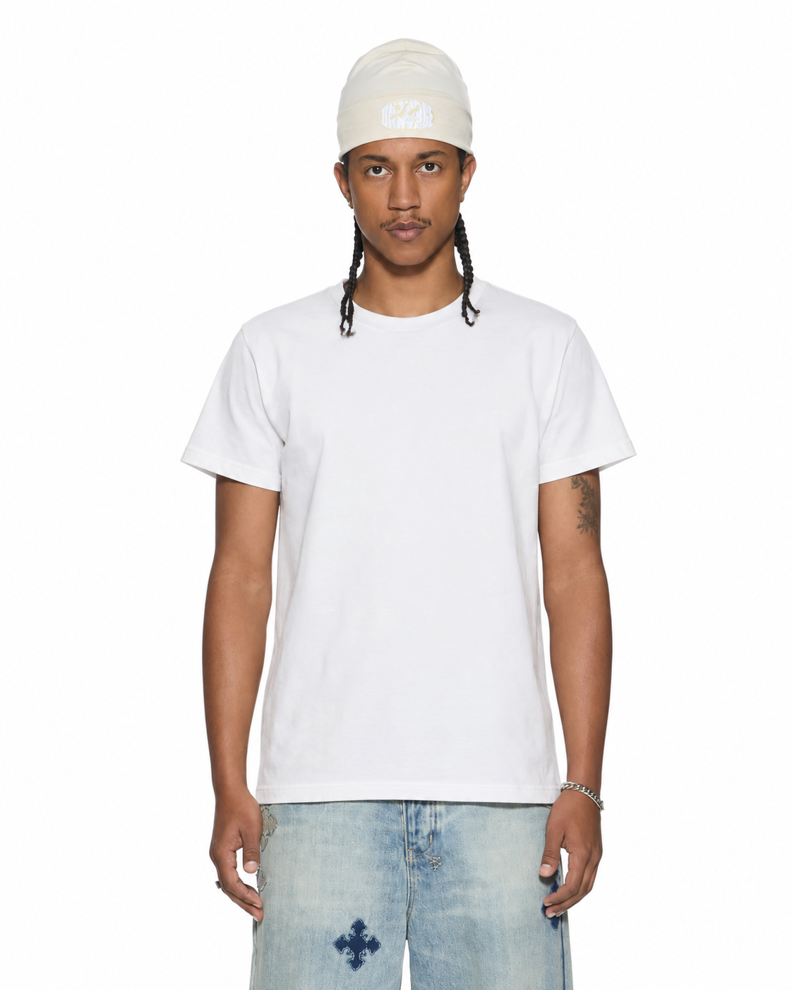 Cream Unavrge Headcap