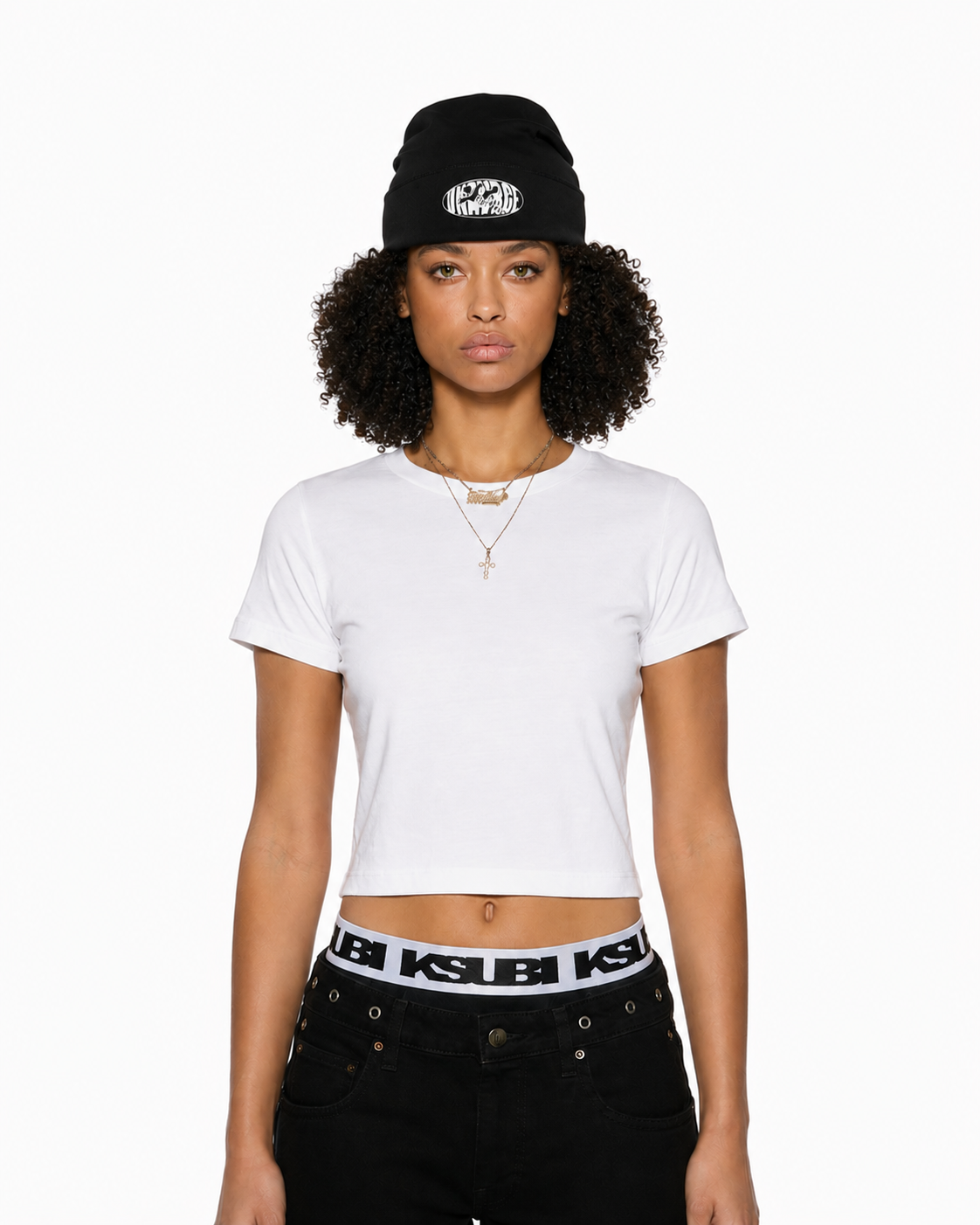 Black Unavrge Headcap