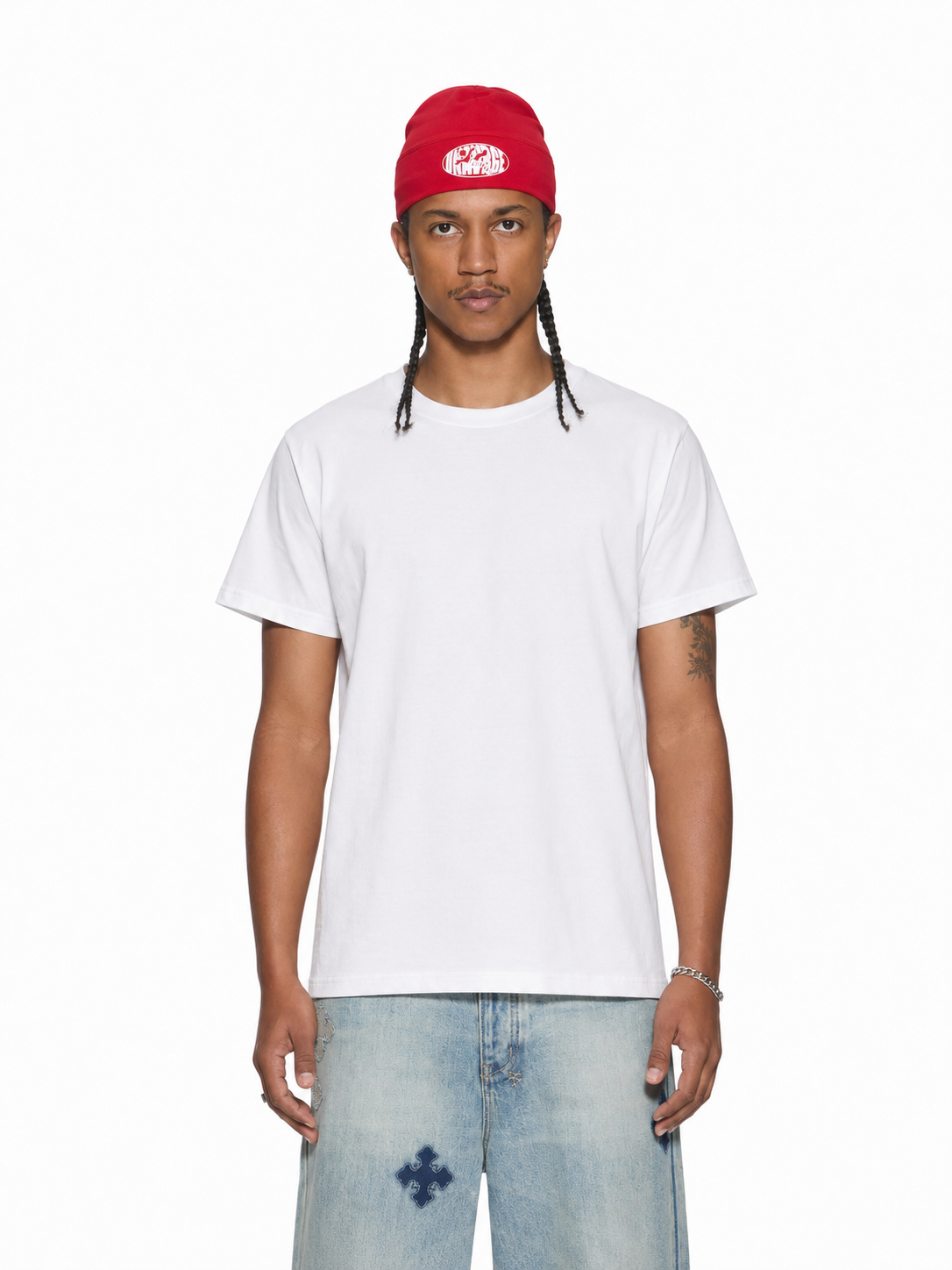 Red Unavrge Headcap
